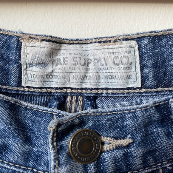 American Eagle Outfitters Heavy Duty Workwear Denim Jeans size medium - Picture 2 of 8